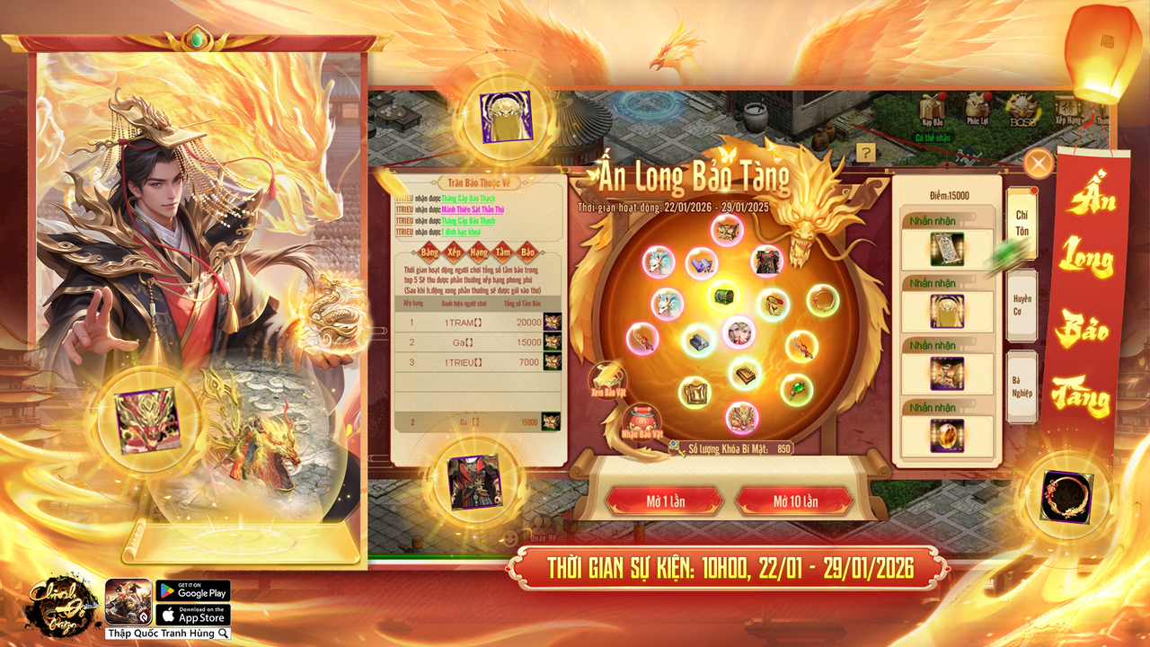 🐉 SỰ KIỆN - BẢO TÀNG ẨN LONG MÙA 5 🐉