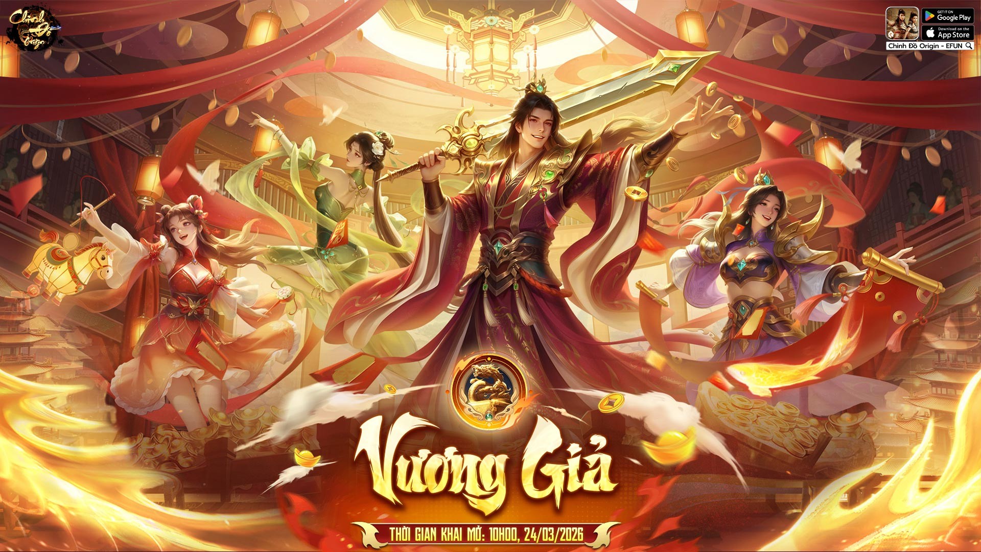 Máy Chủ Mới: Vương Giả