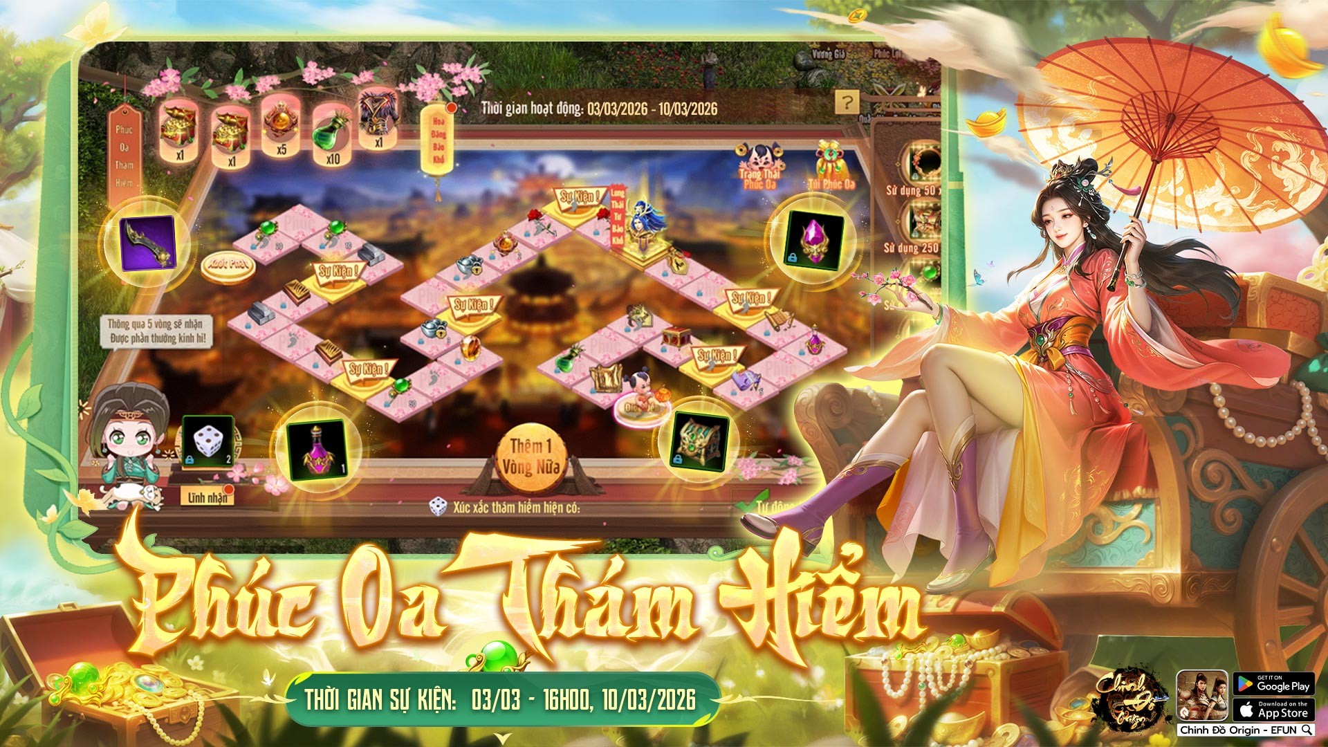 🌸 Phúc Oa Thám Hiểm Mùa 5 –Vận Hội Khai Mở, Phúc Khí Ngập Trời 🌸